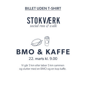 STOKVÆRK - SOCIAL RUN & WALK 22. MARTS 2026