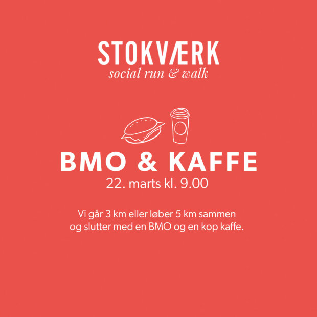 STOKVÆRK - SOCIAL RUN & WALK 22. MARTS 2026