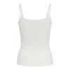 JDY - TESS LIFE SINGLET TOP | CLOUD DANCER