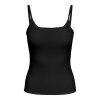 JDY - TESS LIFE SINGLET TOP | BLACK