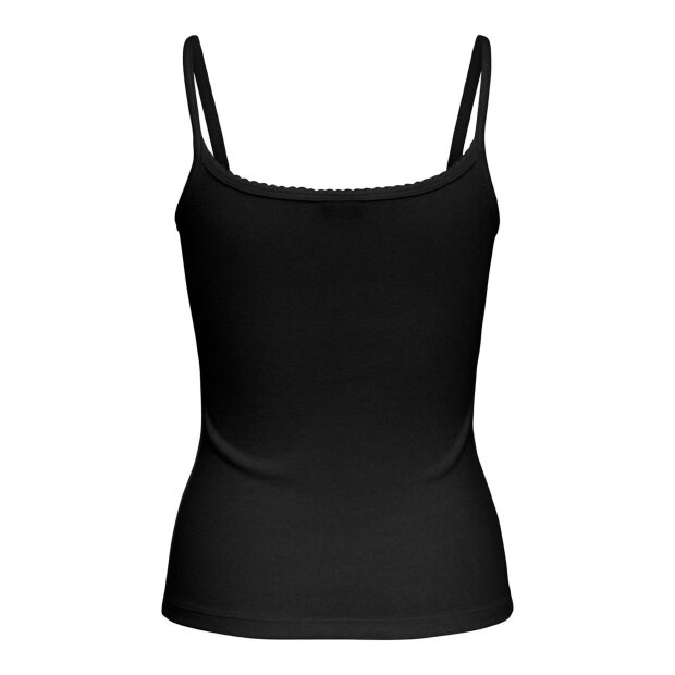 JDY - TESS LIFE SINGLET TOP | BLACK