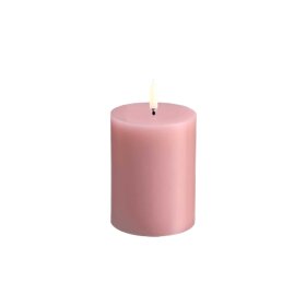 UYUNI - PILLAR CANDLE 7,8X10 CM | ROSE POWDER