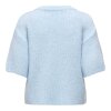 JDY - LINEA S/S PULLOVER O-NECK KNIT | CASHMERE BLUE