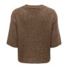 JDY - LINEA S/S PULLOVER O-NECK KNIT | SHITAKE