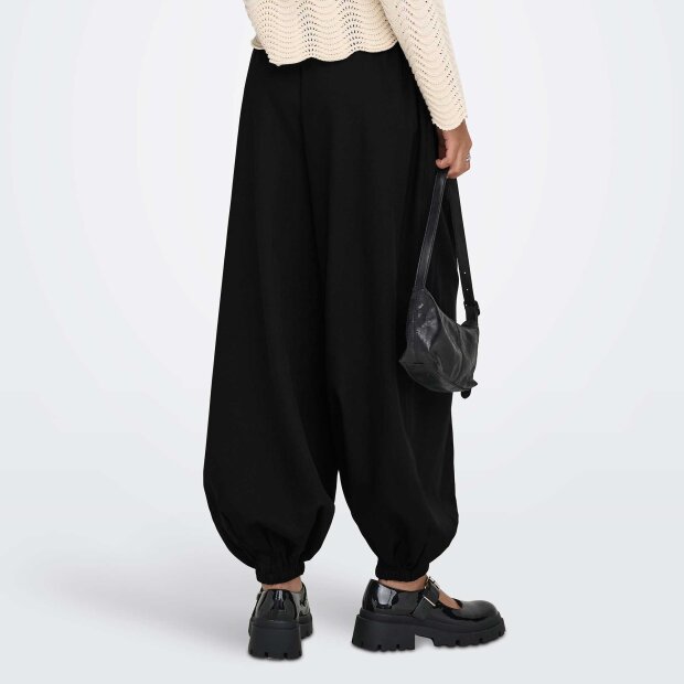 JDY - PALOMA MW LOOSE PANTS | BLACK