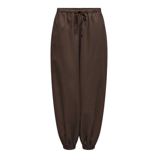 JDY - PALOMA MW LOOSE PANTS | DARK EARTH