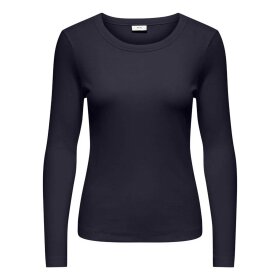 JDY - LUCKY L/S O-NECK NEW TOP | NIGHT SKY
