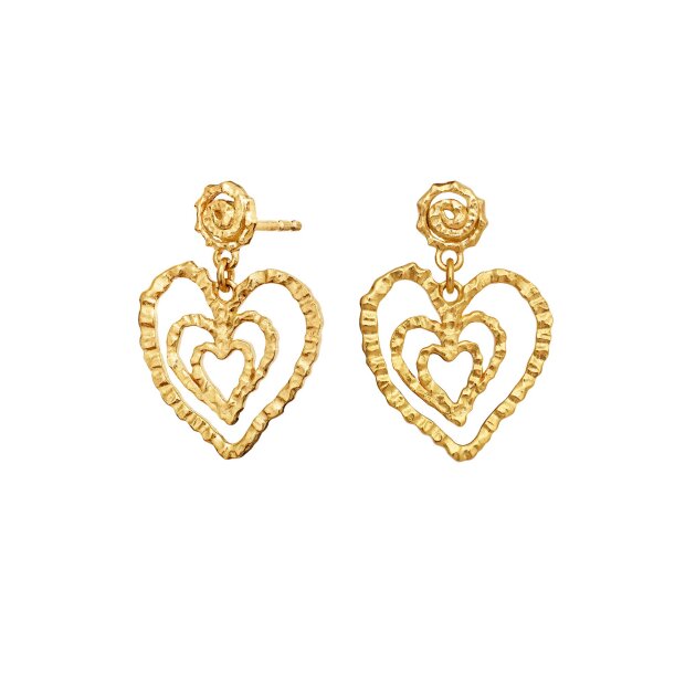 MAANESTEN - BEATE PETITE EARRINGS | FORGYLDT