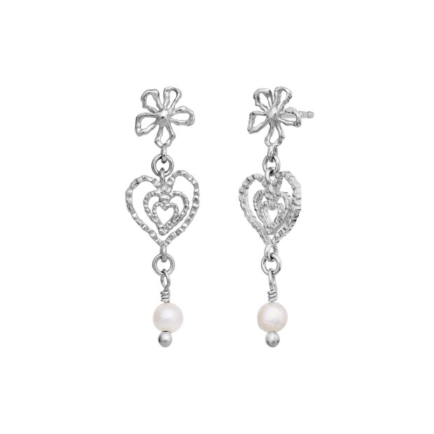 MAANESTEN - IZABEL EARRINGS | SØLV