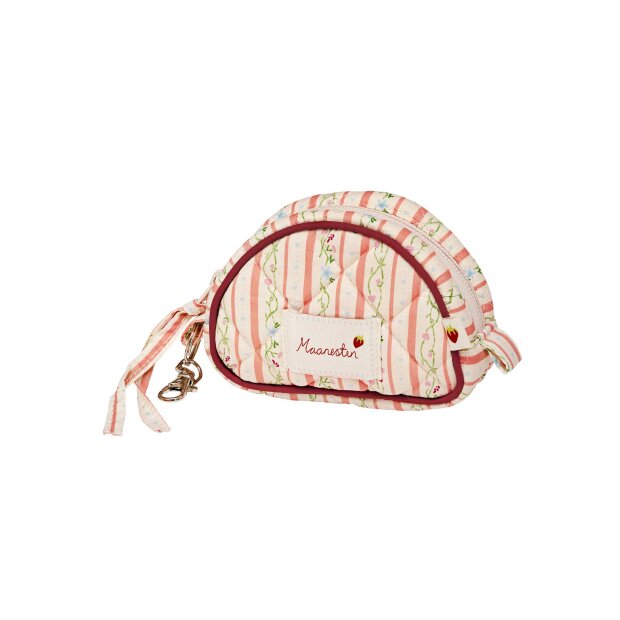 MAANESTEN - RUI KEYCHAIN BAG SUMMER STRIPES PEACH