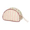 MAANESTEN - MAKEUP BAG MEDIUM SUMMER STRIPES PEACH