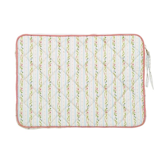 MAANESTEN - ALESEA COMPUTER SLEEVE SUMMER STRIPES BLUE