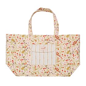 MAANESTEN - BIG CANVAS TOTEBAG GARDEN MAGIC IVORY