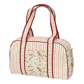 MAANESTEN - SUVI QUILTED BAG SUMMER STRIPES PEACH