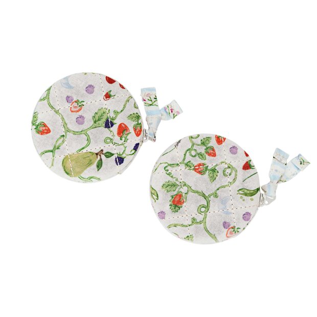 MAANESTEN - ROUND JEWELRY BOX - SMALL GARDEN MAGIC IVORY