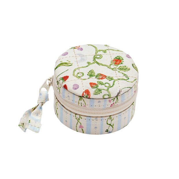 MAANESTEN - ROUND JEWELRY BOX - SMALL GARDEN MAGIC IVORY
