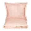 MAANESTEN - DUVET & PILLOWCASE SET SUMMER STRIPE PEACH