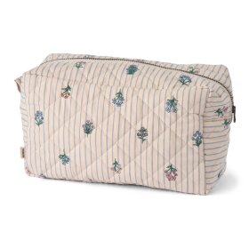 WHEAT - WASH BAG LARGE ZIGGI | ROSE SHADOW FLOWERS