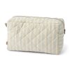 WHEAT - WASH BAG LARGE ZIGGI | BLUE OCEAN STRIPE