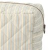 WHEAT - WASH BAG LARGE ZIGGI | BLUE OCEAN STRIPE