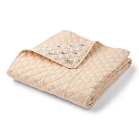 WHEAT - QUILT BLANKET | ROSE SHADOW FLOWERS