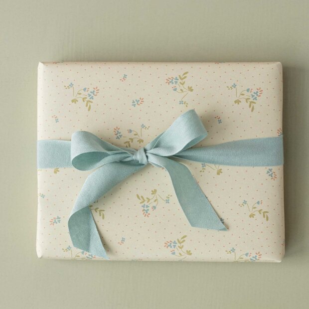 MAILEG - GAVEPAPIR 10M - BAE - BLÅ