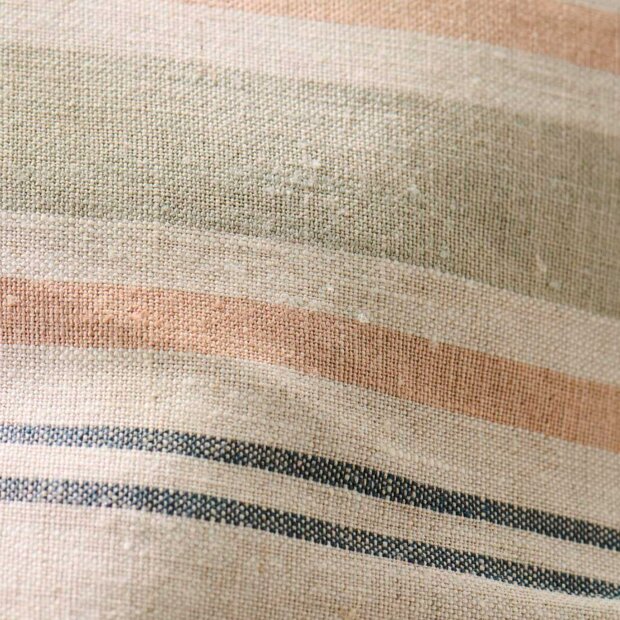 IB LAURSEN - PUDE HØRFARVET 50X70 CM | ROSA/LYSEGRØN/GRØN