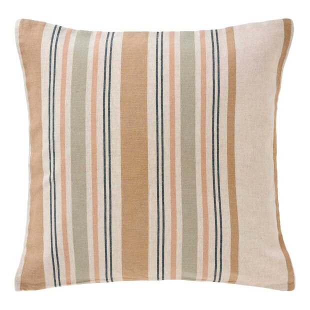 IB LAURSEN - PUDE HØRFARVET 50X50 CM | ROSA/LYSEGRØN/GRØN