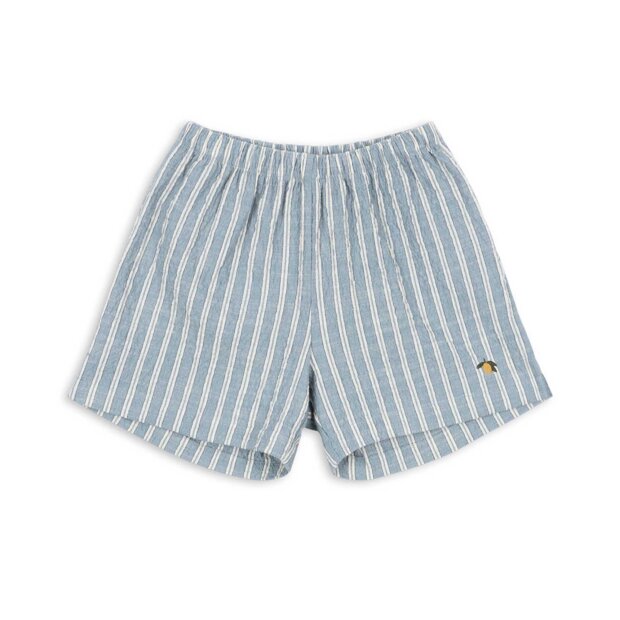 KONGES SLØJD - ELLIOT SHORTS | TRIO BLEU STRIPE