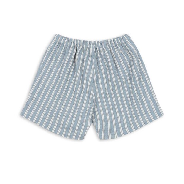 KONGES SLØJD - ELLIOT SHORTS | TRIO BLEU STRIPE