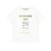 KONGES SLØJD - ERA TEE | OFF WHITE/ON THE MENU