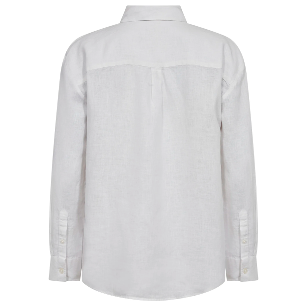 BRUUN & STENGADE - MARIETTA REGULAR FIT SHIRT | WHITE