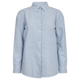BRUUN & STENGADE - MARIETTA REGULAR FIT SHIRT | LIGHT BLUE / WHITE
