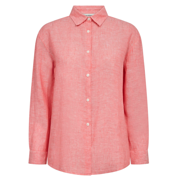 BRUUN & STENGADE - MARIETTA REGULAR FIT SHIRT | PINK