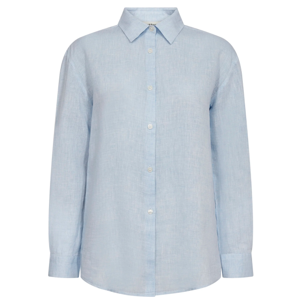 BRUUN & STENGADE - MARIETTA REGULAR FIT SHIRT | SKY