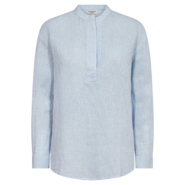 BRUUN & STENGADE - NOEMI REGULAR FIT SHIRT | SKY