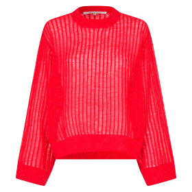 SECOND FEMALE - GEORGINA KNIT O-NECK | POINCIANA