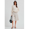 SECOND FEMALE - BACOLI SHORTS | SOFT BEIGE