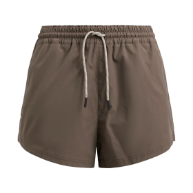 RETHINKIT STUDIOS - TRACK SHORTS PETRA | DARK BROWN