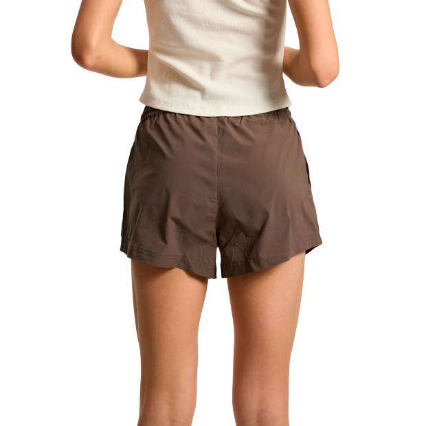 RETHINKIT STUDIOS - TRACK SHORTS PETRA | DARK BROWN