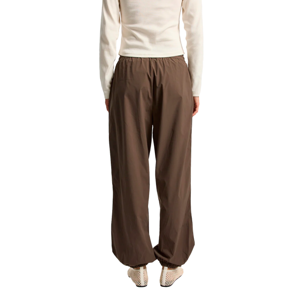 RETHINKIT STUDIOS - TRACK LOOSE PANTS PALMA | DARK BROWN