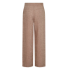 BRUUN & STENGADE - INES REGULAR FIT PANTS | BROWN