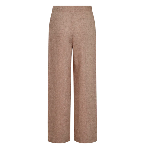 BRUUN & STENGADE - INES REGULAR FIT PANTS | BROWN