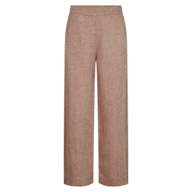 BRUUN & STENGADE - INES REGULAR FIT PANTS | BROWN