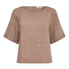 BRUUN & STENGADE - LUCIANNE REGULAR FIT TOP | BROWN