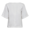 BRUUN & STENGADE - LUCIANNE REGULAR FIT TOP | WHITE