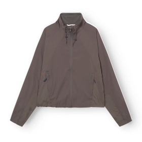 RETHINKIT STUDIOS - TRACK JACKET OVERSIZED | DARK BROWN