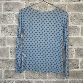 CABANA LIVING - DOT CASH | LIGHT BLUE/BROWN