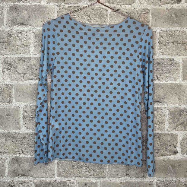 CABANA LIVING - DOT CASH | LIGHT BLUE/BROWN