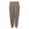 BLACK COLOUR - ELLIE BARREL PANT | LEOPARD